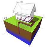 Images of Geothermal Heat Pump Illustration