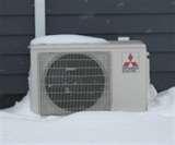 Photos of Heat Pump Snow