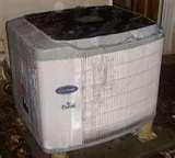 Heat Pump Iced Over Pictures