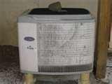Heat Pump Iced Over Photos